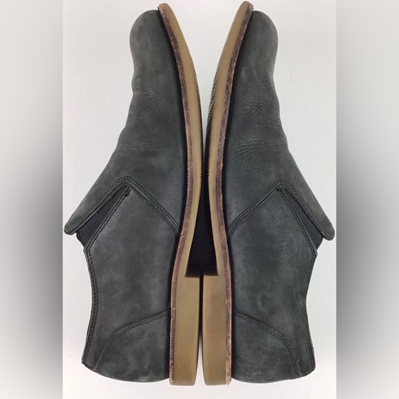 UGG leather slip on loafers men’s 11 gray - Picture 5 of 11